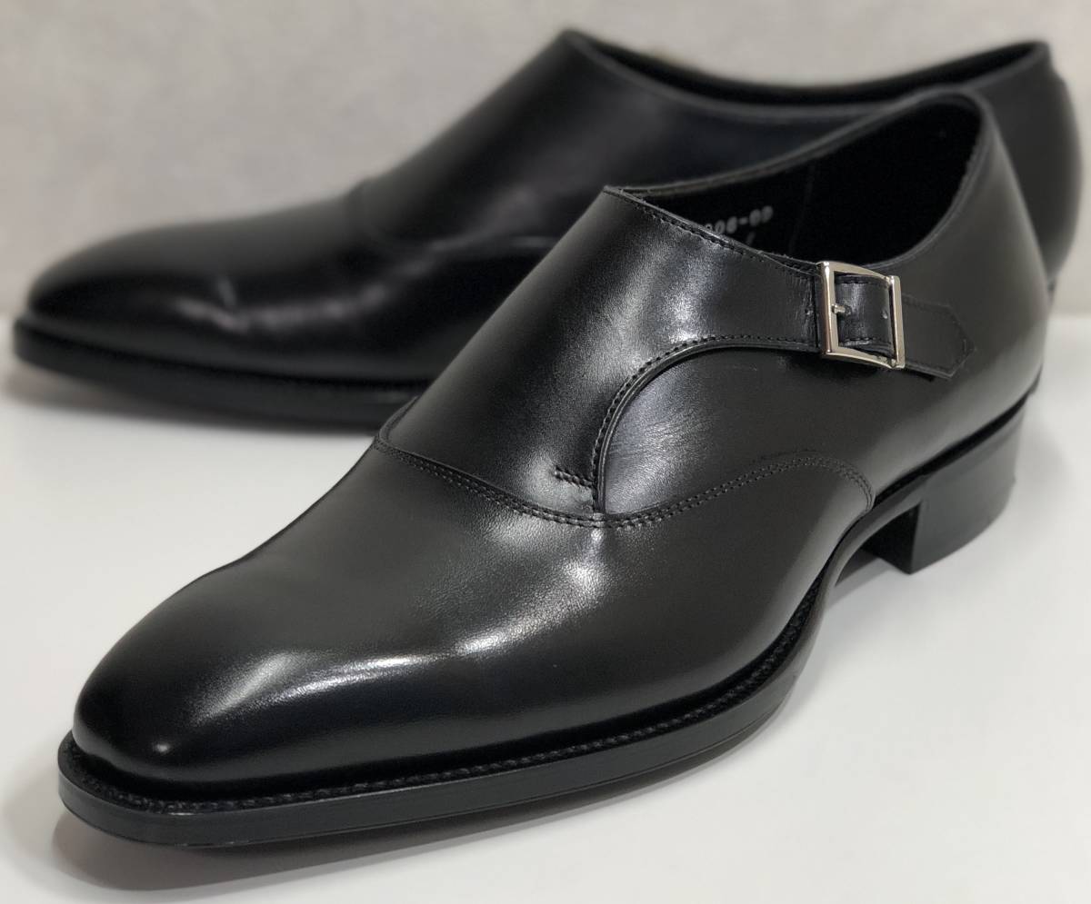 新品】三陽山長 シングルモンク 修之介 サイズ7sanyoyamacho 新品】三陽山長 シングルモンク 修之介 サイズ7sanyoyamacho