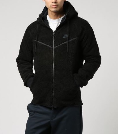 Yahoo!オークション - NIKE シェルパ ボア フリース パーカー 黒 Yahoo!オークション - NIKE シェルパ ボア フリース パーカー 黒