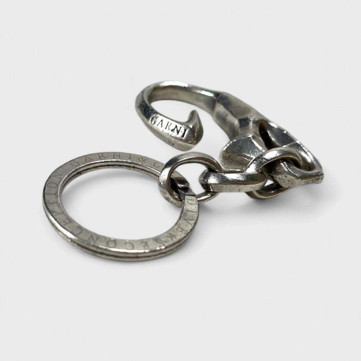 レア品/美品】GARNI ガルニ Hook On Key Holder シルバー925 レア品/美品】GARNI ガルニ Hook On Key Holder シルバー925