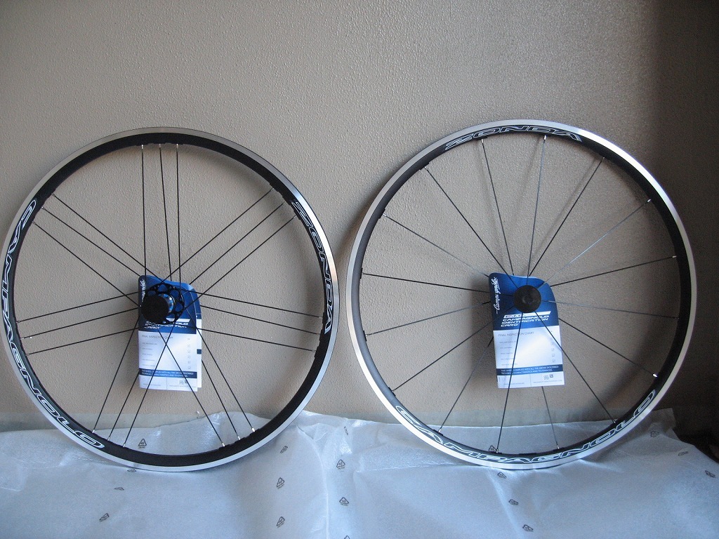 CAMPAGNOLO カンパニョーロ Zonda ゾンダ C17 クリンチャーホイールセット ブラック フリーボディ:カンパ 新品!!
