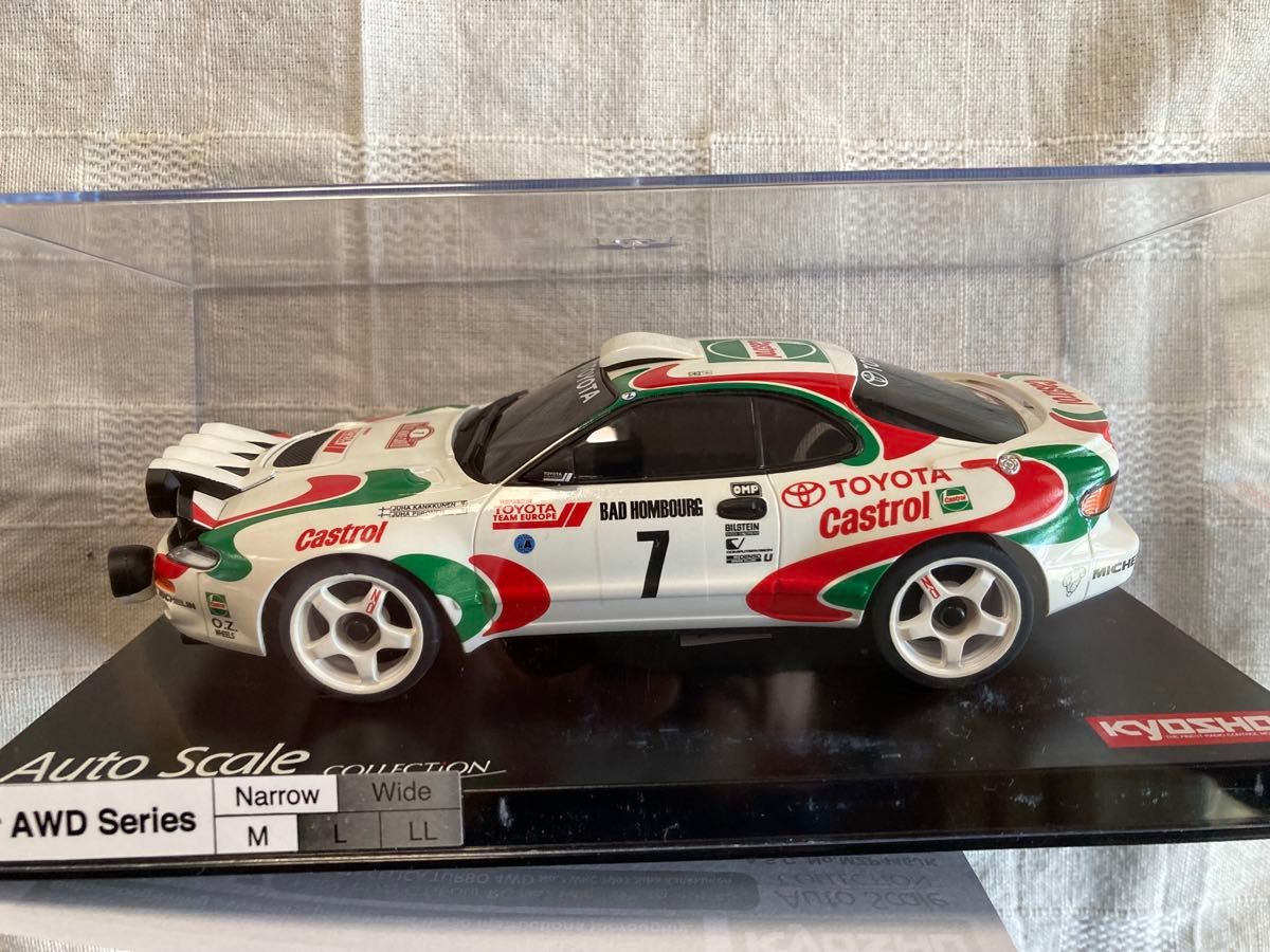 ミニッツボディ トヨタセリカ GT-Four ユハ・カンクネン 京商 ミニッツ ボディ トヨタセリカ GT-Four ユハ・カンクネン