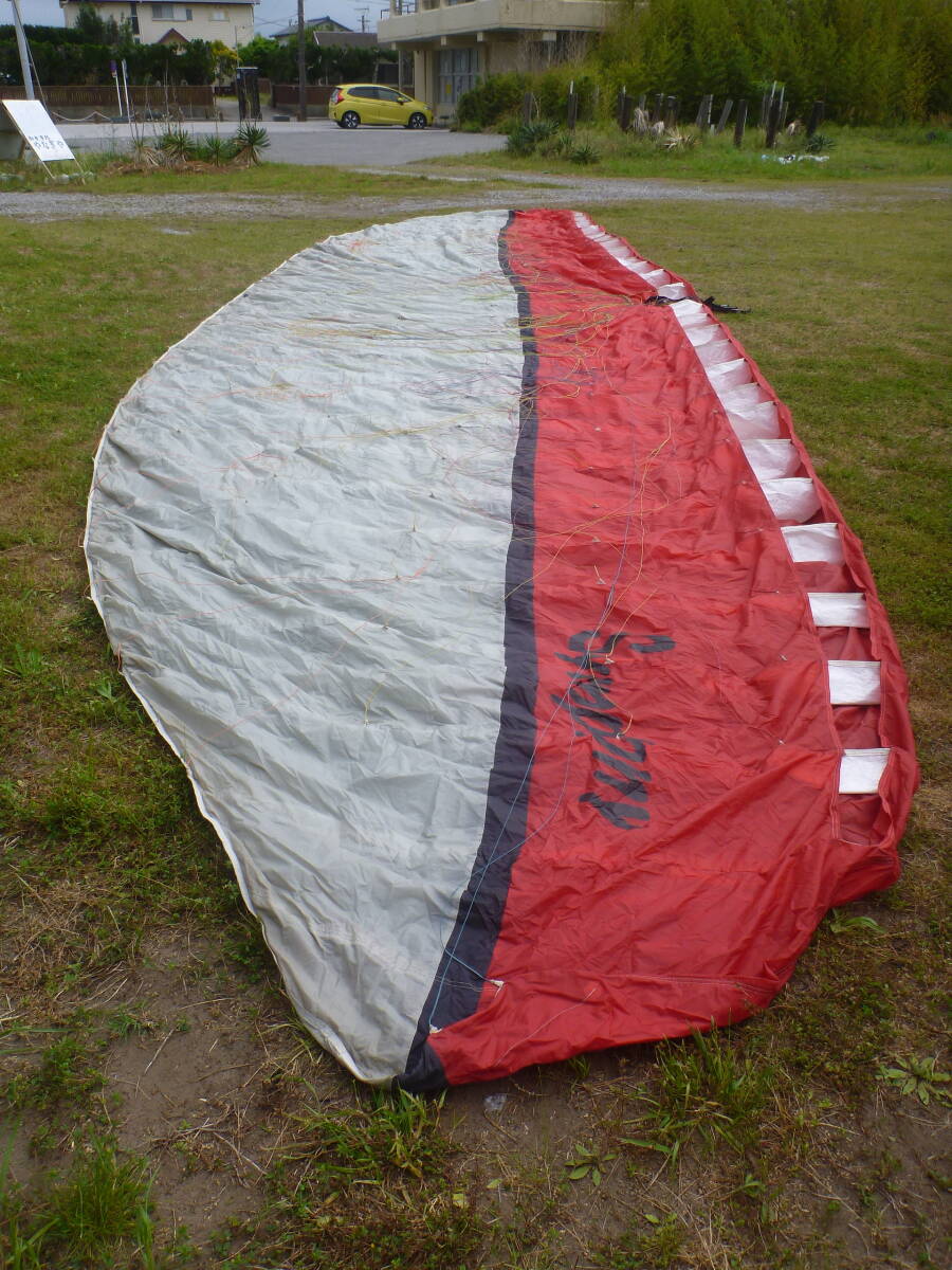 値引 中古品美品、ハトルシンホニー赤XLサイズ/モーターパラ用 基本を パラグライダー
