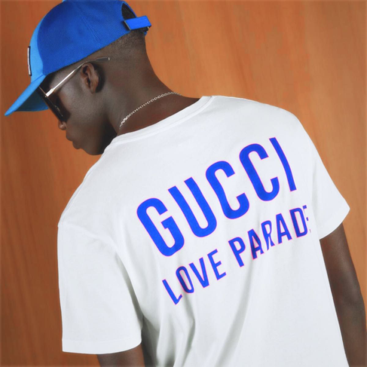 【新品未使用】GUCCI グッチ Tシャツ XS LoveParade プリント半袖Tシャツ ホワイト 正規品 メンズ レディース