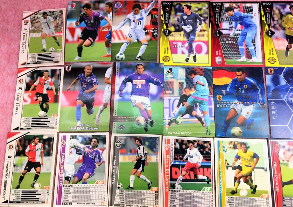 【海外限定】 送230円~ 大量☆サッカーTCG「WCCF カルビーサッカー」他 レギュラーカード