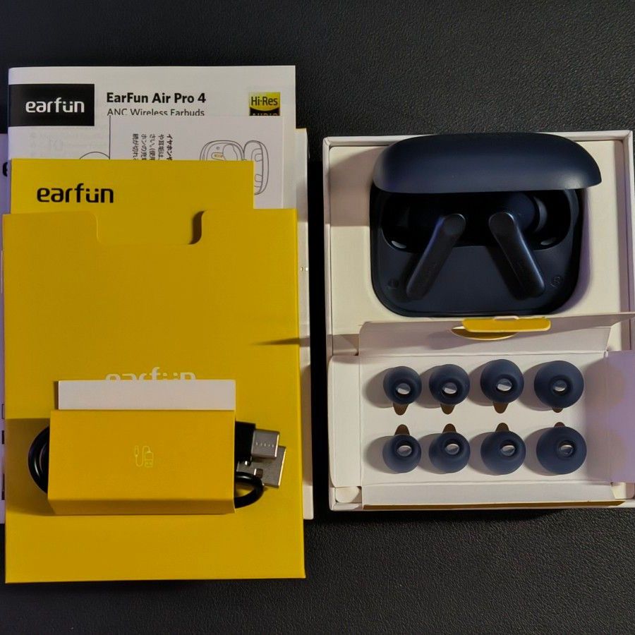 美品】EarFun Air Pro 4 新色ネイビー|Yahoo!フリマ(旧PayPay 美品】EarFun Air Pro 4 新色ネイビー|Yahoo!フリマ(旧PayPay