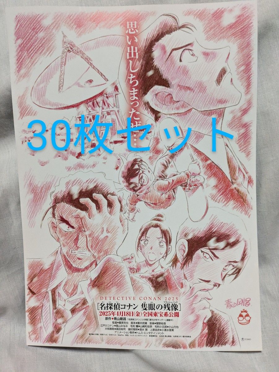 映画名探偵コナン 隻眼の残像【映画チラシ・30枚セット】|Yahoo 映画名探偵コナン 隻眼の残像【映画チラシ・30枚セット】|Yahoo
