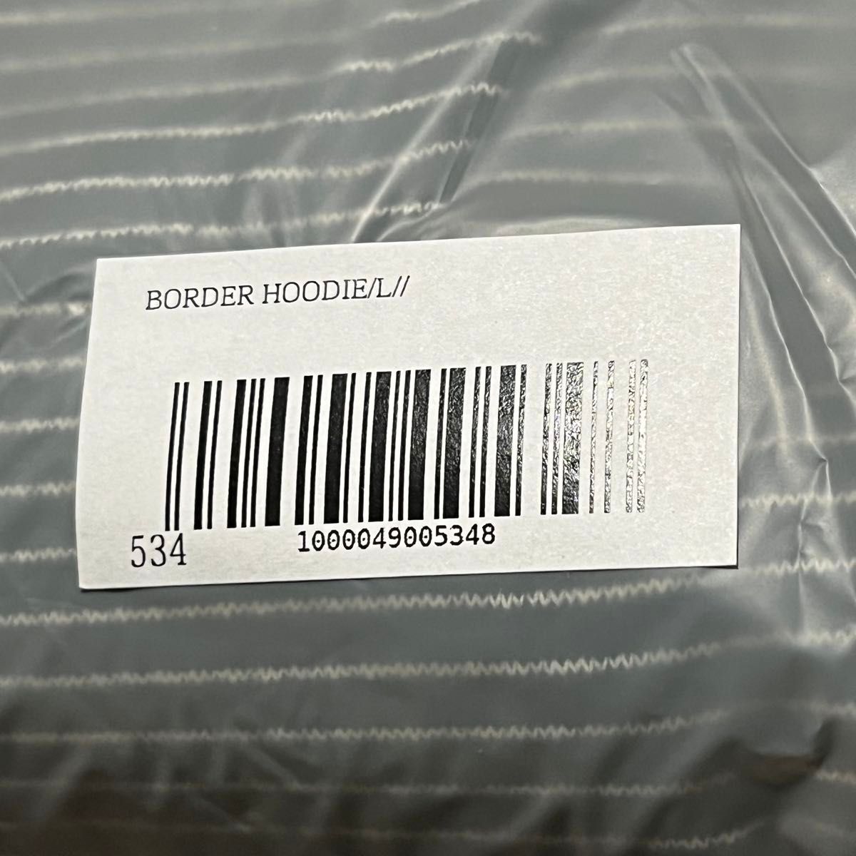 新品L/ENNOY Border Hoodie Sweat 新品L/ENNOY Border Hoodie Sweat
