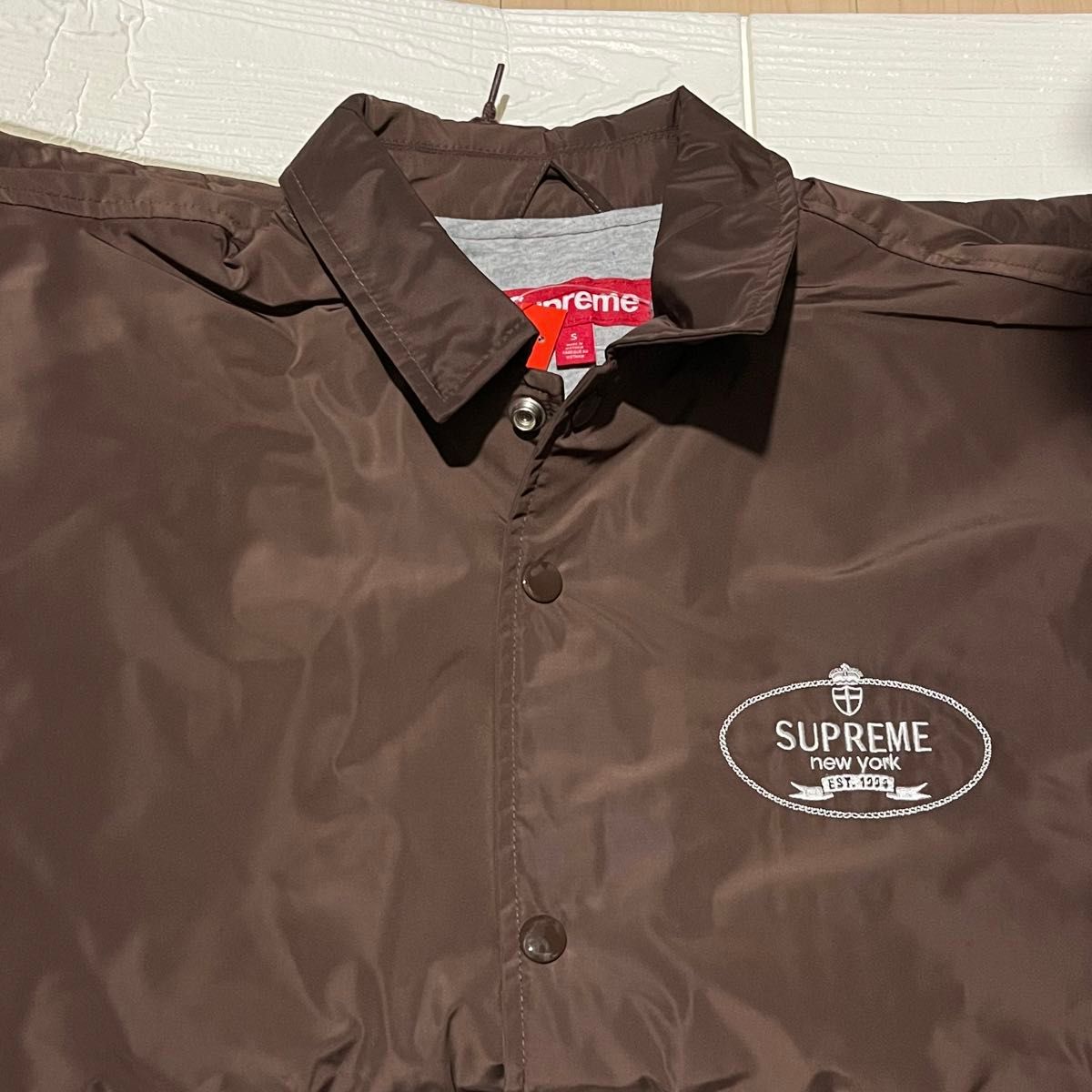 新品S】Supreme Crest Coaches Jacket 新品S】Supreme Crest Coaches Jacket
