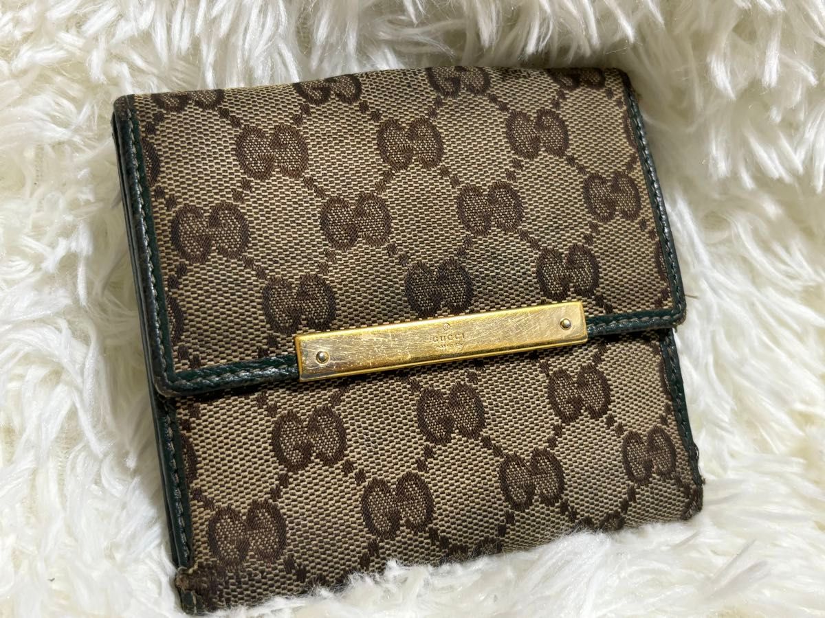 希少デザイン GUCCI グッチ GG 二つ折り財布|Yahoo!フリマ(旧 希少デザイン GUCCI グッチ GG 二つ折り財布|Yahoo!フリマ(旧