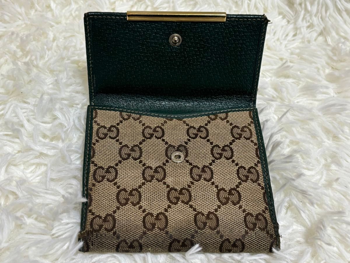 希少デザイン GUCCI グッチ GG 二つ折り財布|Yahoo!フリマ(旧 希少デザイン GUCCI グッチ GG 二つ折り財布|Yahoo!フリマ(旧