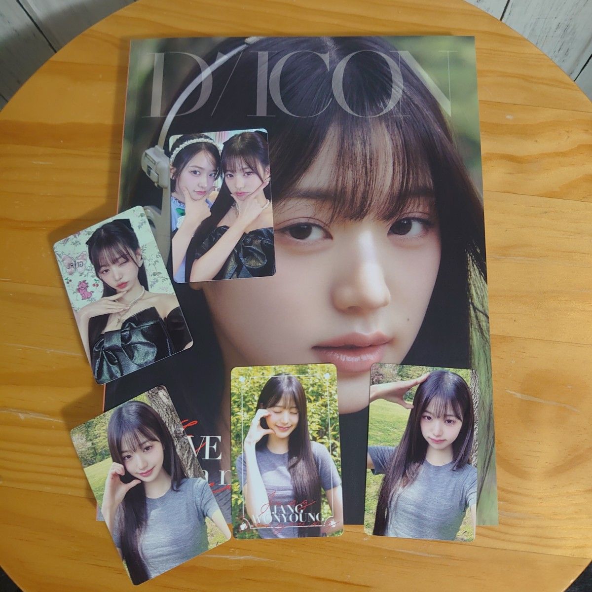 IVE 写真集 トレカ ウォニョンver D'/ICON セット売り DICON IVE 写真集 トレカ ウォニョンver D'/ICON セット売り DICON
