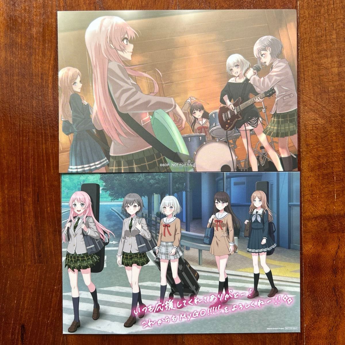 劇場版 BanG Dream It's MyGO 劇場版バンドリ 入場者 限定特典 3 劇場版 BanG Dream It's MyGO 劇場版バンドリ 入場者 限定特典 3