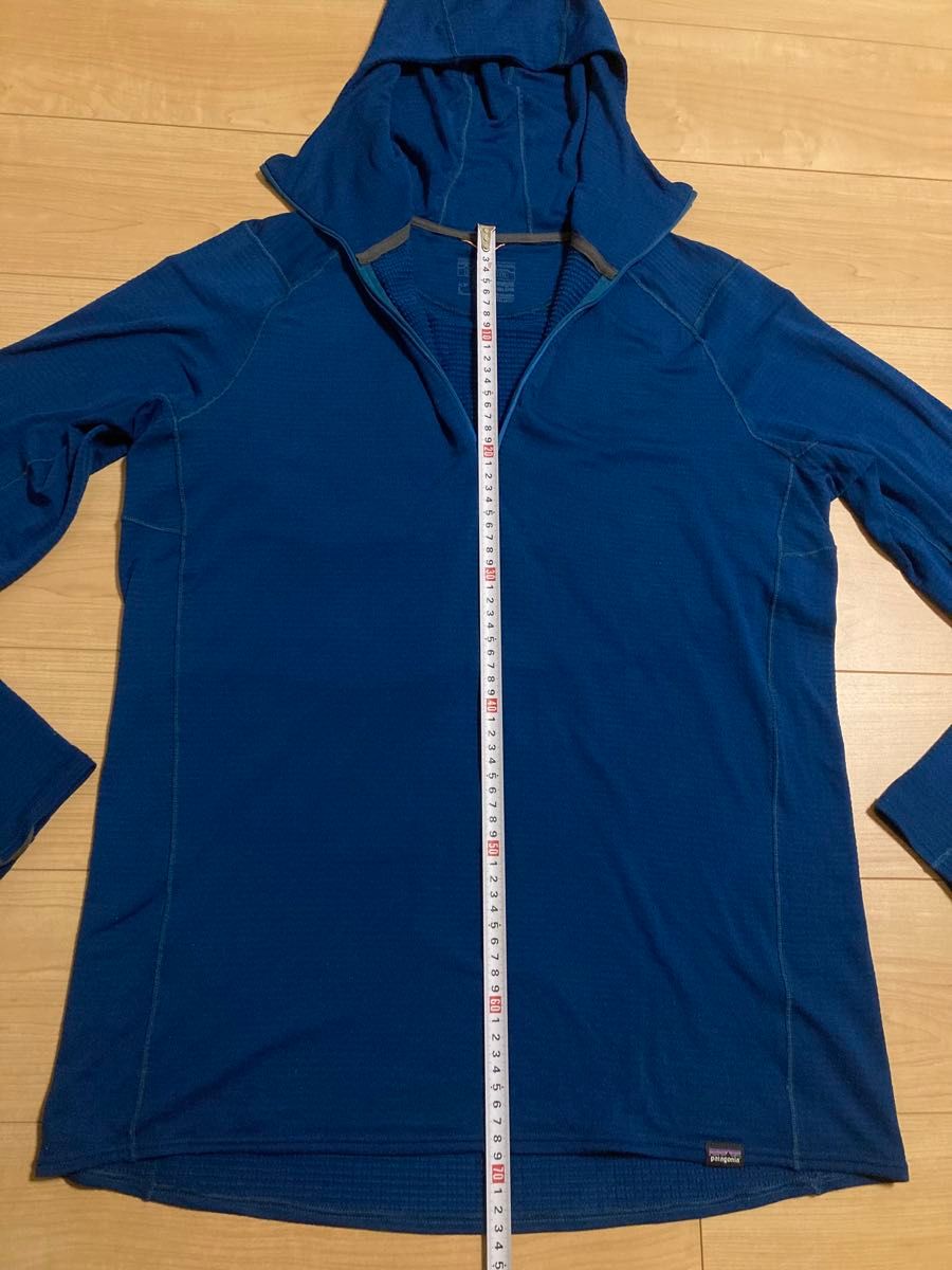 Patagonia Men's Capilene Thermal Weight Zip Neck Hoody パタゴニア ブルー