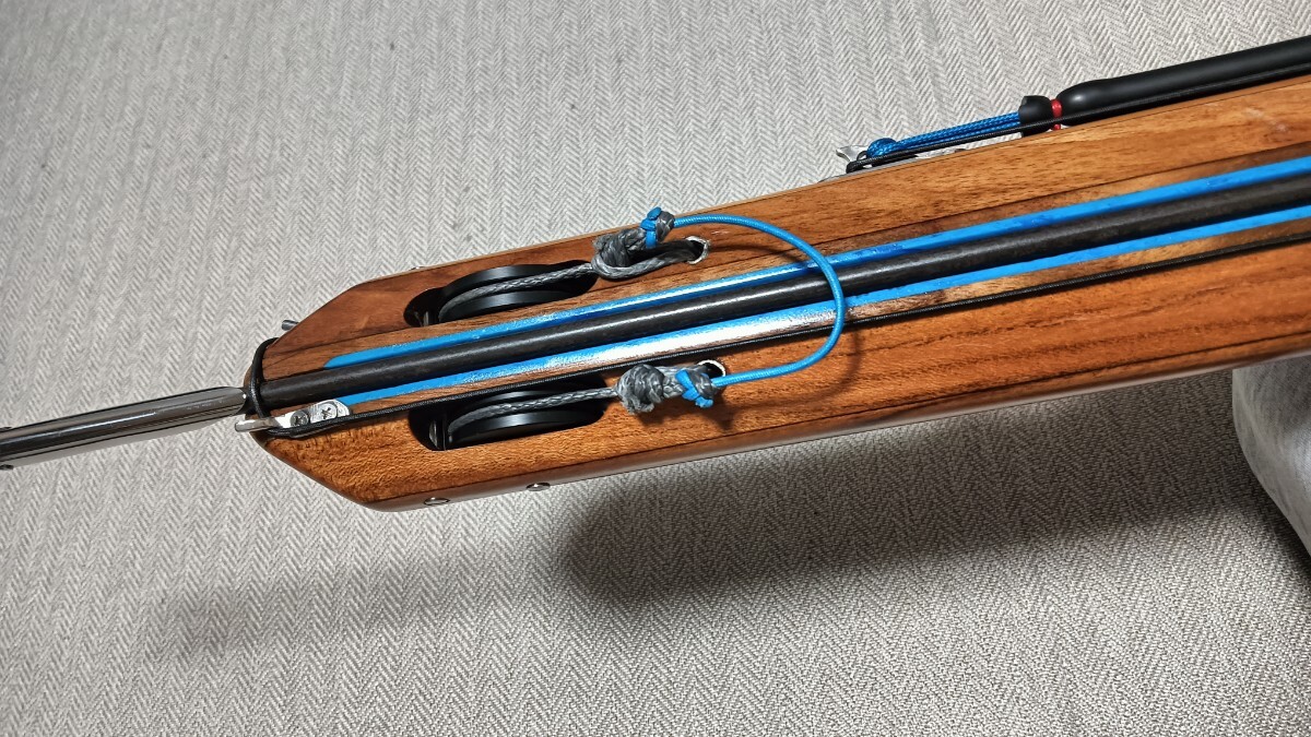 スピアガン 105cm 水中銃 ダブルインバート 反転ローラー 魚突き スピアガン 105cm 水中銃 ダブルインバート 反転ローラー 魚突き