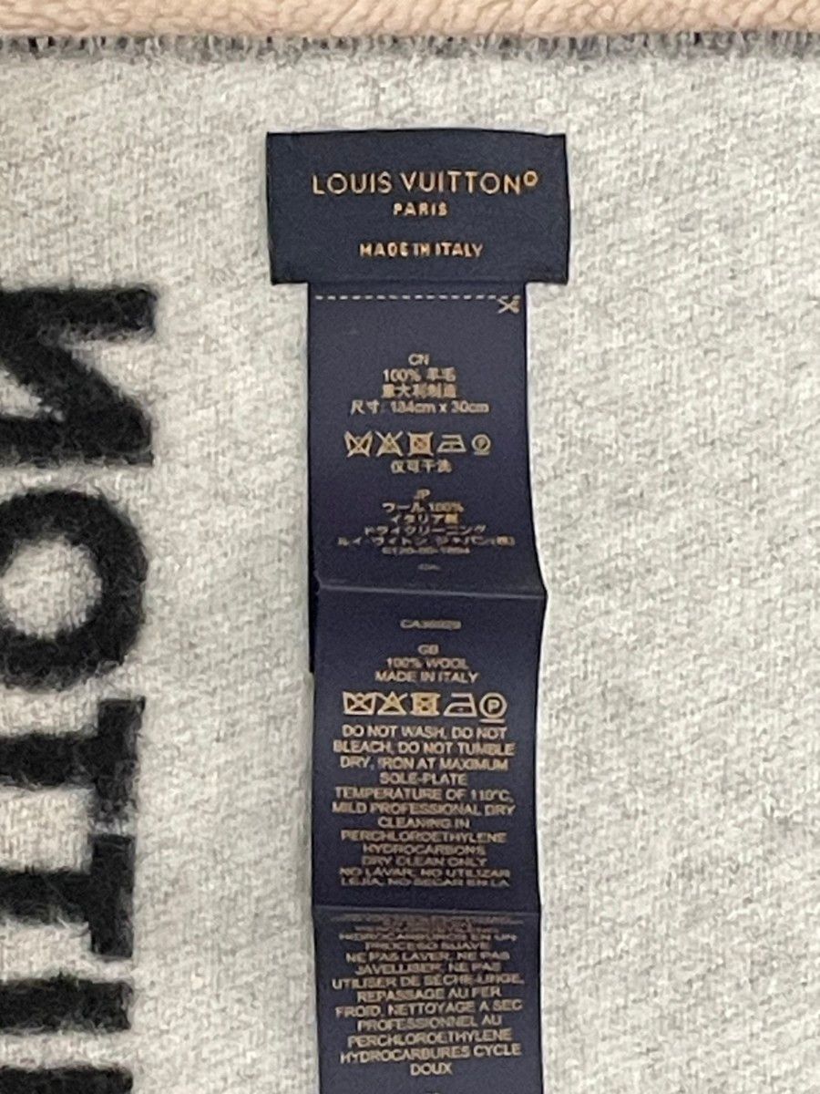 LOUISVUITTON ルイヴィトン マフラー LV スマッシュ M79393 2023 LOUISVUITTON ルイヴィトン マフラー LV スマッシュ M79393 2023