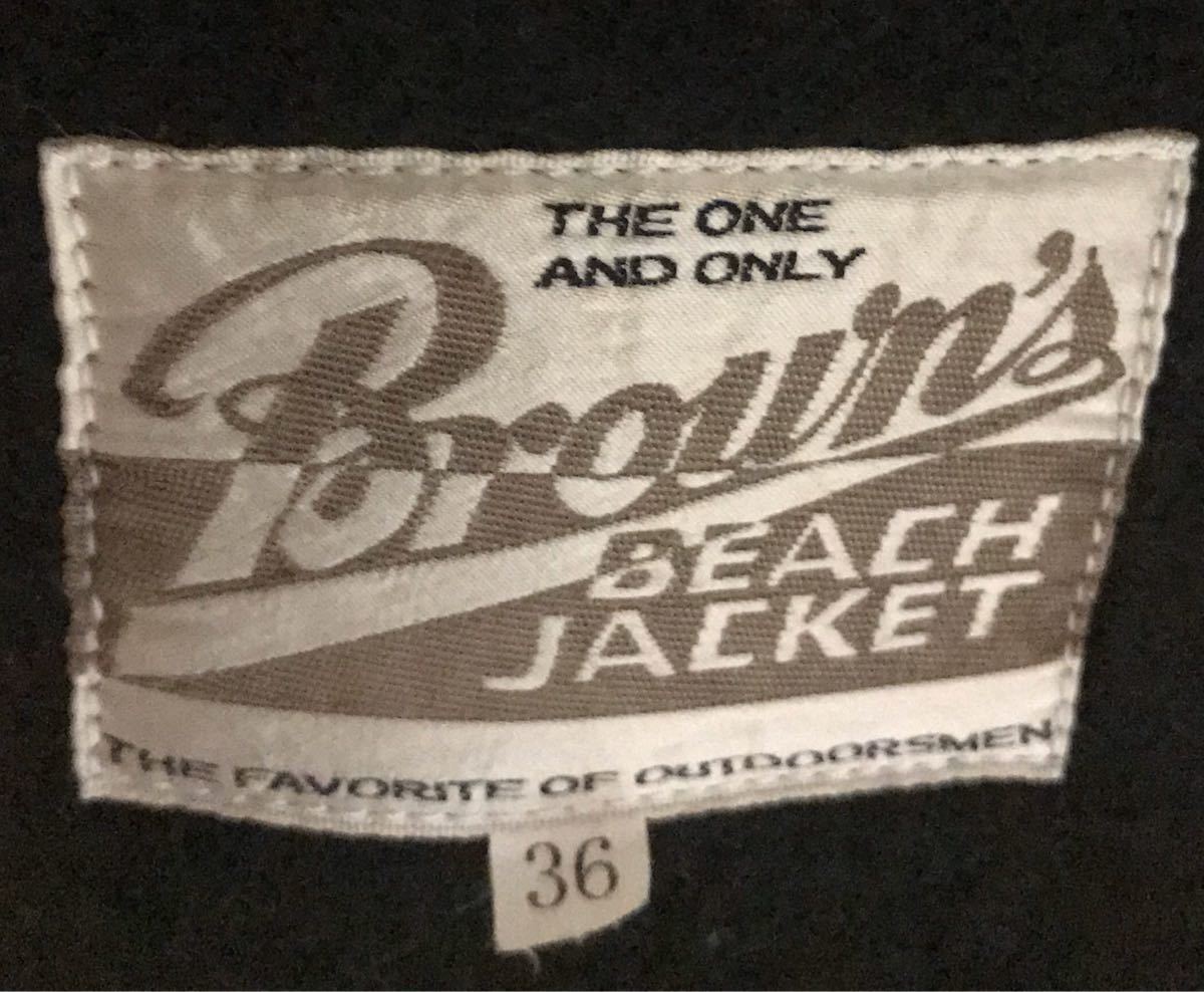 BROWNS BEACH JACKET フルカウント製 BBJ4-004