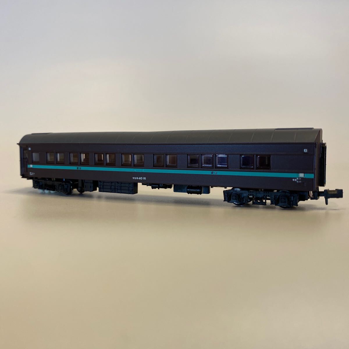 マイクロエース マロネ40-16 品番A8544 EF58-26 茶色・マロネ40・10系寝台列車 急行「彗星」基本セット バラシ品