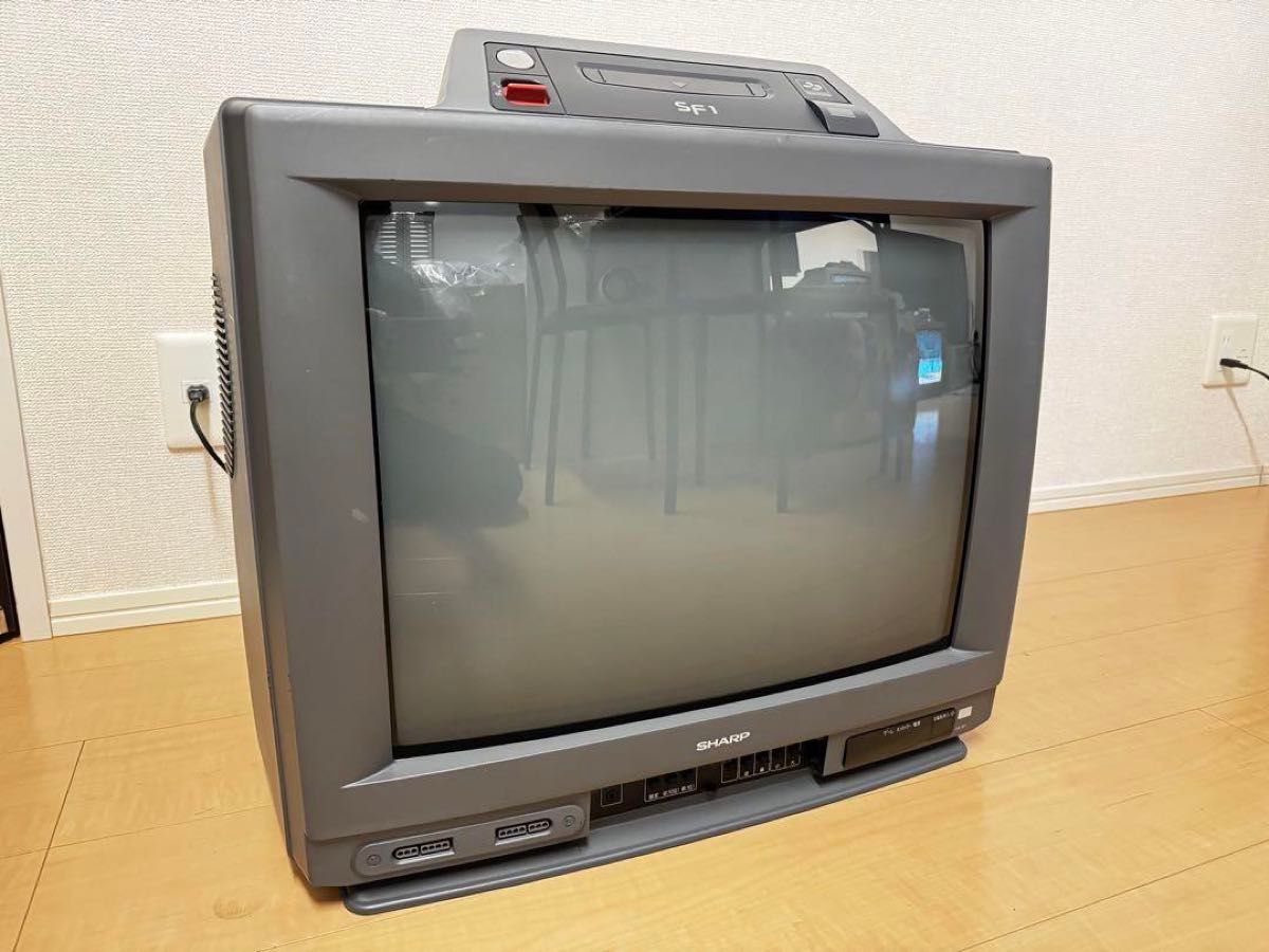 分解洗浄済み美品 SHARP スーパーファミコン内蔵テレビ 21G SF1 分解洗浄済み美品 SHARP スーパーファミコン内蔵テレビ 21G SF1