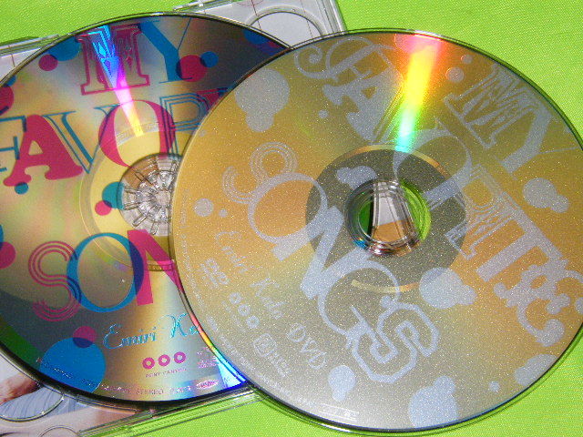 x品名x 帯付き My Favorite Songs CDとDVDの2枚組の品　加藤英美里 ♪女性 声優 歌手CD系?記録盤面は綺麗な感じ品/　CD 19F_画像7