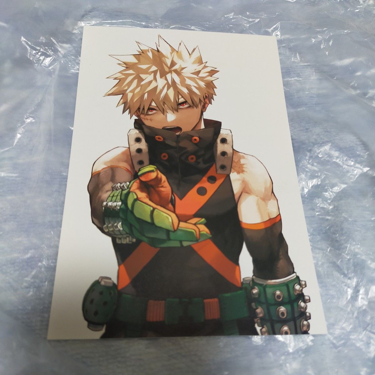 僕のヒーローアカデミア ヒロアカ 42巻 特典イラストカード 爆豪 僕のヒーローアカデミア ヒロアカ 42巻 特典イラストカード 爆豪