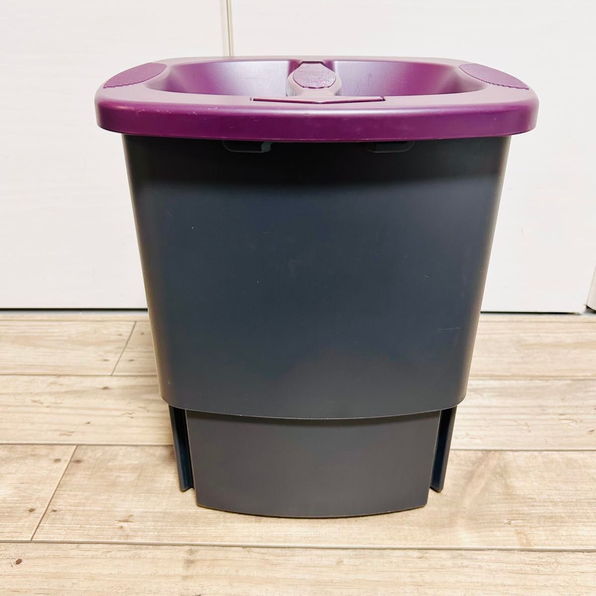 未使用】KomprimoFrank 圧縮 ゴミ箱 ふた付 アウトドア 11L 未使用】KomprimoFrank 圧縮 ゴミ箱 ふた付 アウトドア 11L