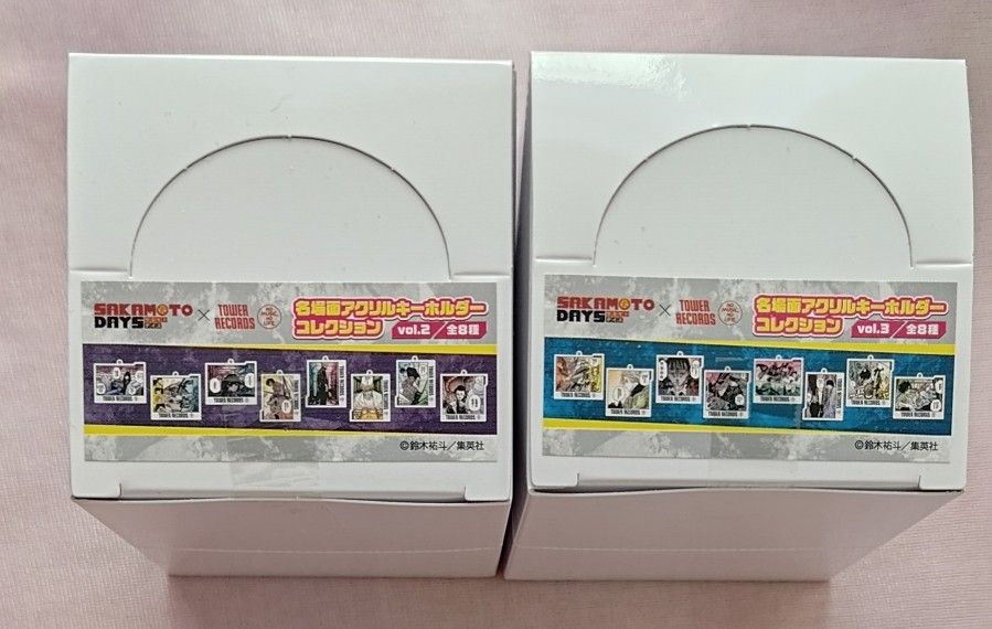 サカモトデイズ タワーレコード 名場面アクリルキーホルダー vol.2、3 SAKAMOTO DAYS TOWER RECORDS タワーレコード 名場面アクリル