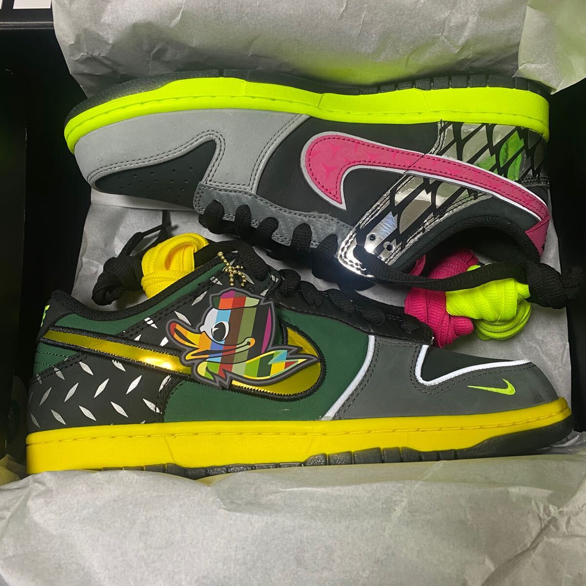 26.5cm DUNK LOW 'WHAT THE DUCK - UNIVERSITY OF OREGON HOME 26.5cm DUNK LOW 'WHAT THE DUCK - UNIVERSITY OF OREGON HOME