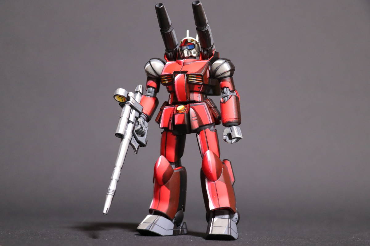 塗装完成品!アニメイラスト風塗装 HGUC 1/144 ガンキャノン 塗装完成品!アニメイラスト風塗装 HGUC 1/144 ガンキャノン