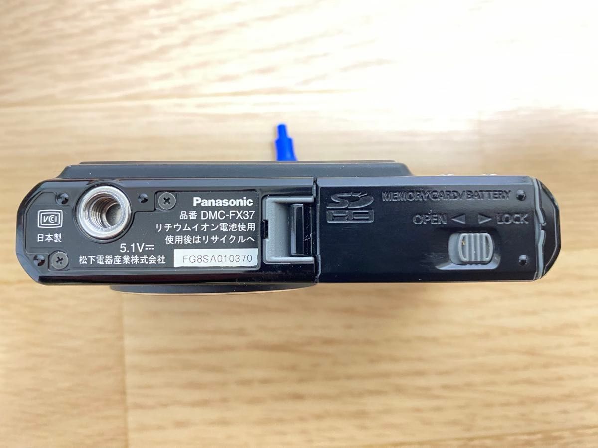 Panasonic LUMIX DMC-FX37 10メガピクセル デジカメ 動作確認 Panasonic LUMIX DMC-FX37 10メガピクセル デジカメ 動作確認