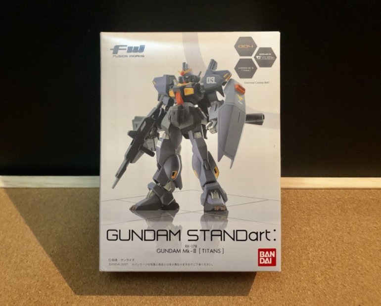  Shokugan Gundam Mk-2 Titans |GUNDAM STANDart: FW balk s Bandai сладости - игрушка 