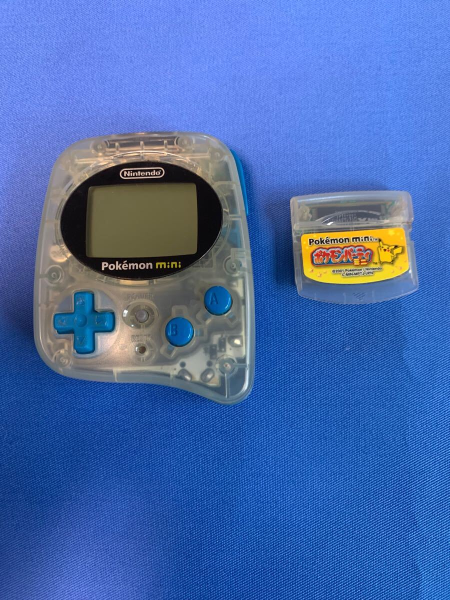 1円~任天堂 Pokemon mini MIN-001 本体 ソフト ポケモン 1円~任天堂 Pokemon mini MIN-001 本体 ソフト ポケモン