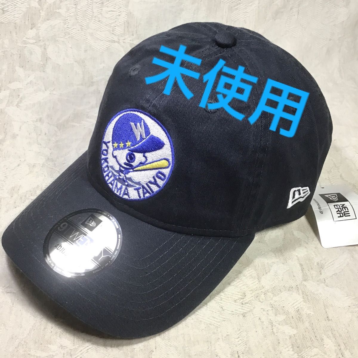 新品タグ付 大洋ホエールズ マリン君 NEW ERA キャップ 帽子 新品タグ付 大洋ホエールズ マリン君 NEW ERA キャップ 帽子