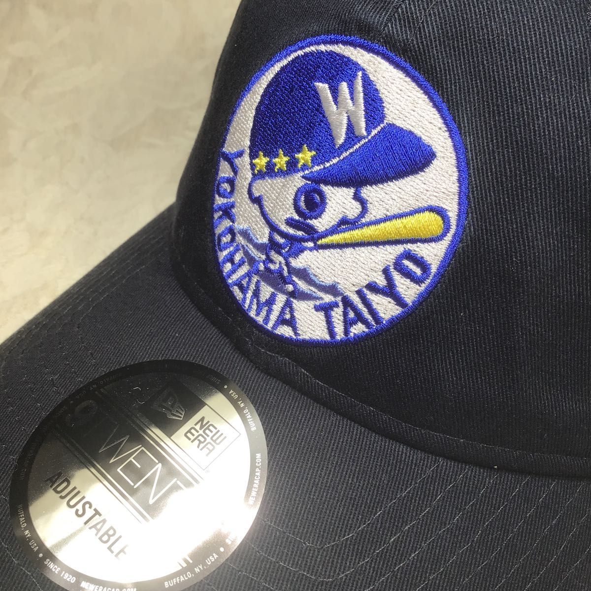 新品タグ付 大洋ホエールズ マリン君 NEW ERA キャップ 帽子 新品タグ付 大洋ホエールズ マリン君 NEW ERA キャップ 帽子