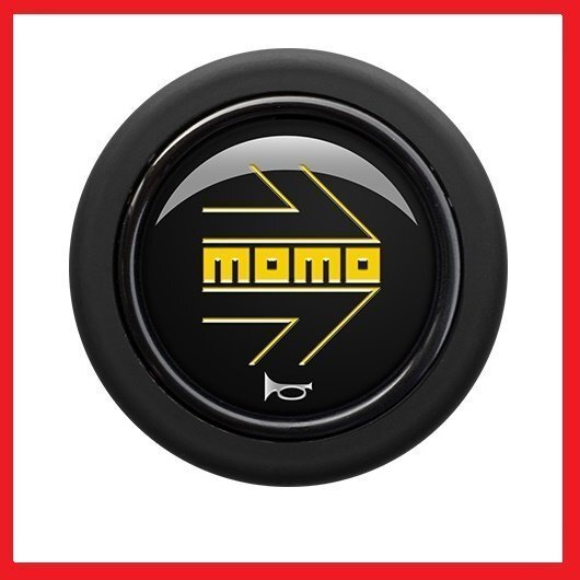 [ postage 198 jpy ]*MOMO horn button HB-21 (MOMO ARROW NERO) horn ring less for * regular goods / image one new!