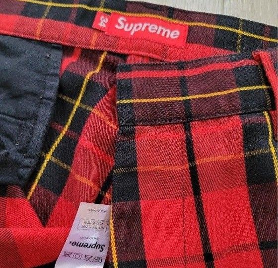 Supreme 'Work Pant'ワークパンツ タータンチェック チェック Supreme 'Work Pant'ワークパンツ タータンチェック チェック