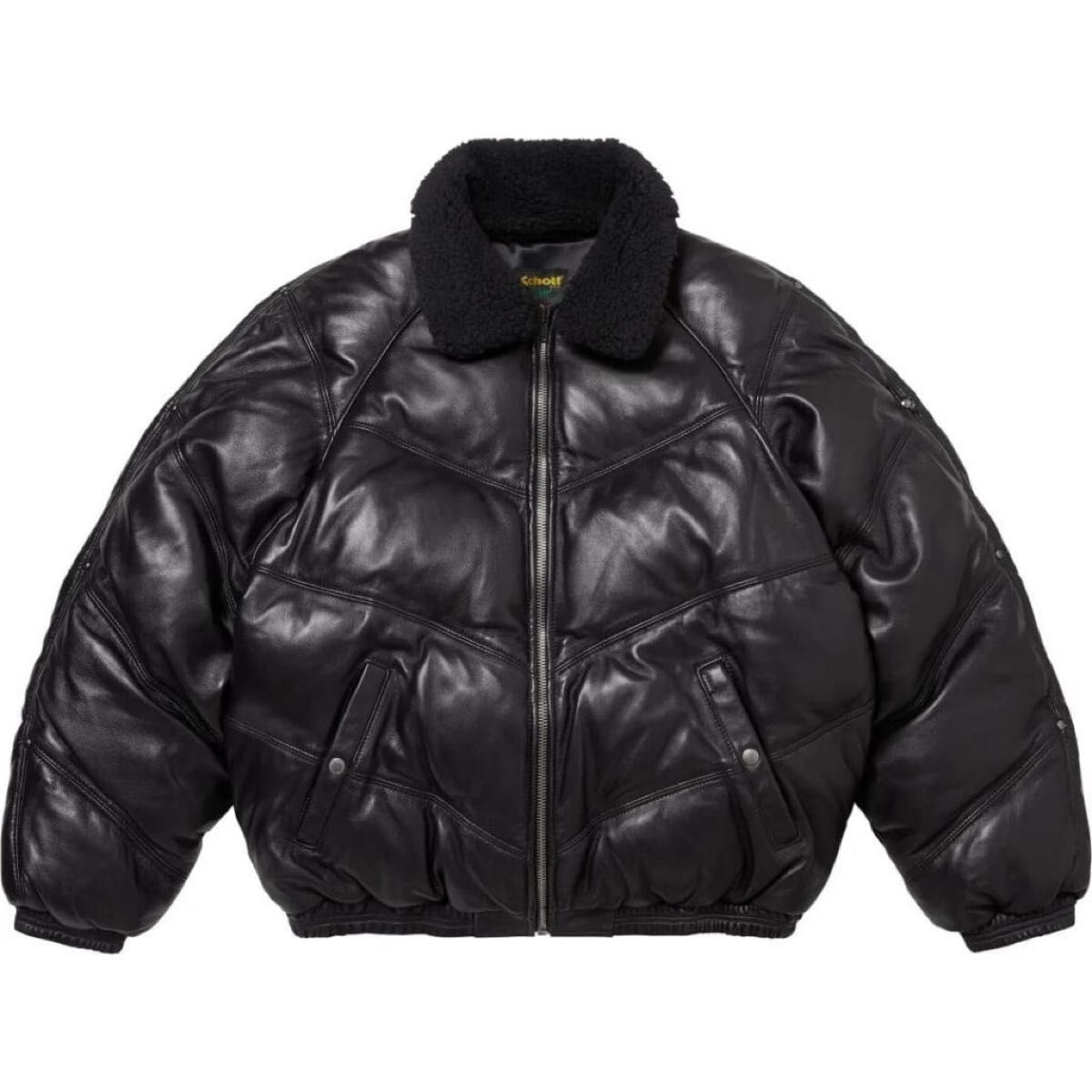 Supreme Schott Leather Puffer Jacket|Yahoo!フリマ(旧PayPay Supreme Schott Leather Puffer Jacket|Yahoo!フリマ(旧PayPay
