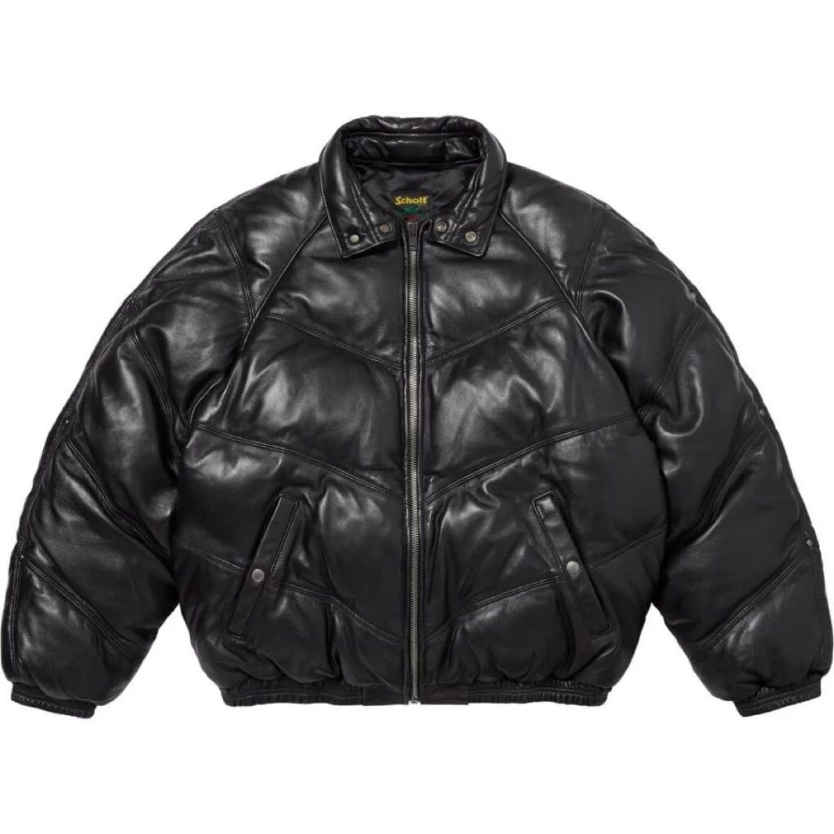 Supreme Schott Leather Puffer Jacket|Yahoo!フリマ(旧PayPay Supreme Schott Leather Puffer Jacket|Yahoo!フリマ(旧PayPay