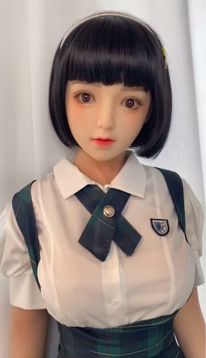 リアルドール ヘッド 等身大 軟質シリコン製 髪毛 睫毛 モヘア リアルドール ヘッド 等身大 軟質シリコン製 髪毛 睫毛 モヘア
