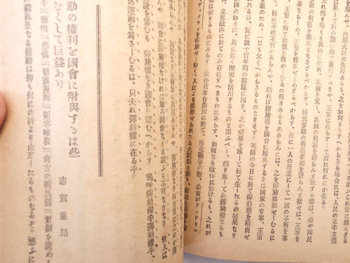 0027228 日本人 第3集 大阪・駸々堂書店 明治22年 三宅雪嶺 志賀重昂 井上円了 内村達三郎_画像9