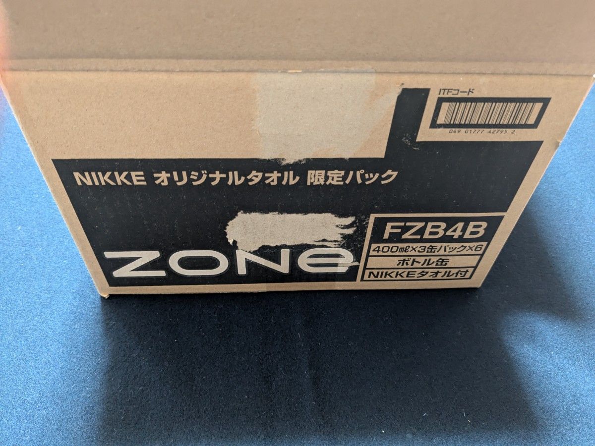 NIKKE × Zone ニケ ゾーンエナジー コラボタオル 化粧箱とタオル NIKKE × Zone ニケ ゾーンエナジー コラボタオル 化粧箱とタオル