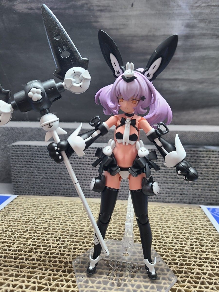 コトブキヤ メガミデバイス PUNI MOFU (プニモフ) トゥ 全塗装 コトブキヤ メガミデバイス PUNI MOFU (プニモフ) トゥ 全塗装