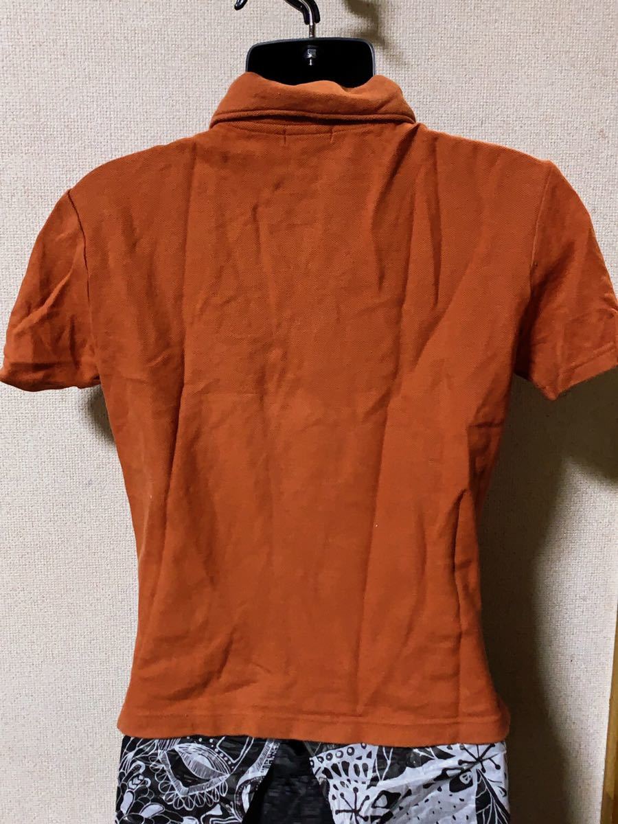 シェビニオン　オレンジ　ポロシャツ　38サイズ_画像2