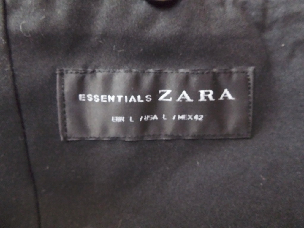 Paypayフリマ 送料無料 Zara ザラ メンズジャケット ネイビー サイズ ｌ 詳細画像あり