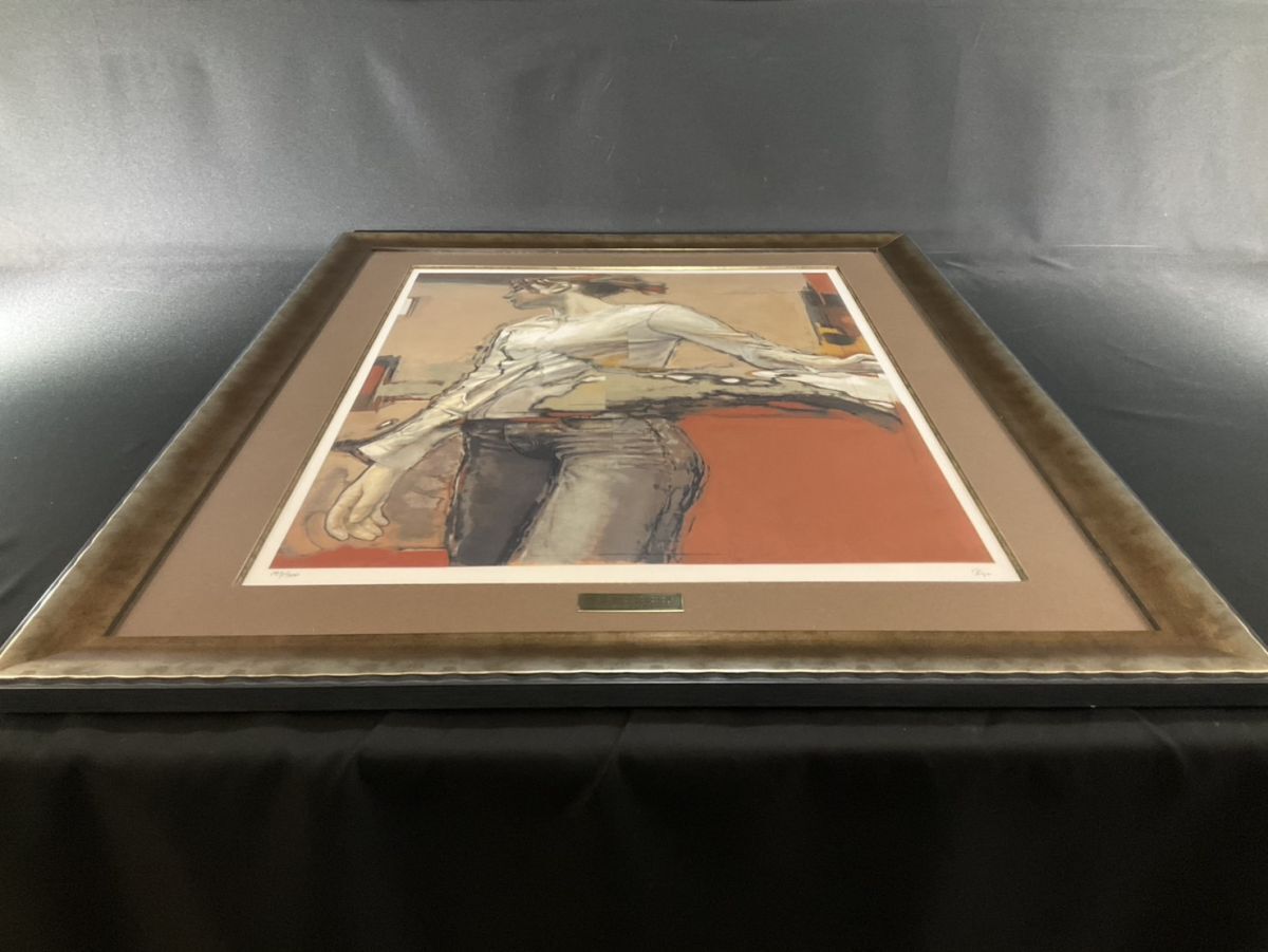 柏本龍太 作品名 MOVIN' リトグラフ 美人画 版画 絵画|ホビー 柏本龍太 作品名 MOVIN' リトグラフ 美人画 版画 絵画|ホビー