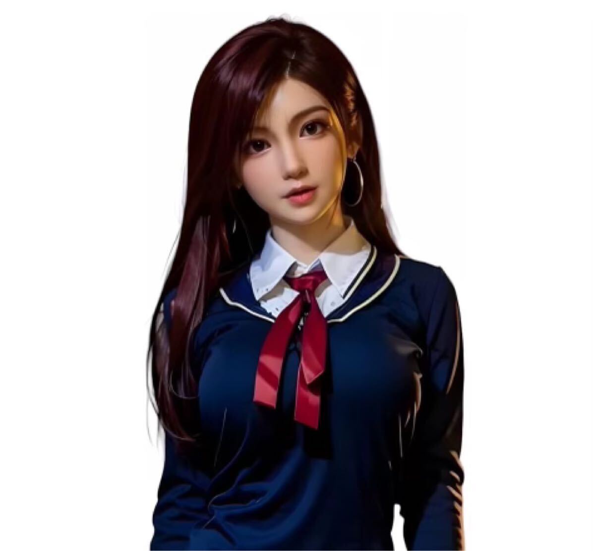 1/6 フィギュア ヘッド 手仕上げ 美少女 JKスタイル 12インチ 艶 1/6 フィギュア ヘッド 手仕上げ 美少女 JKスタイル 12インチ 艶