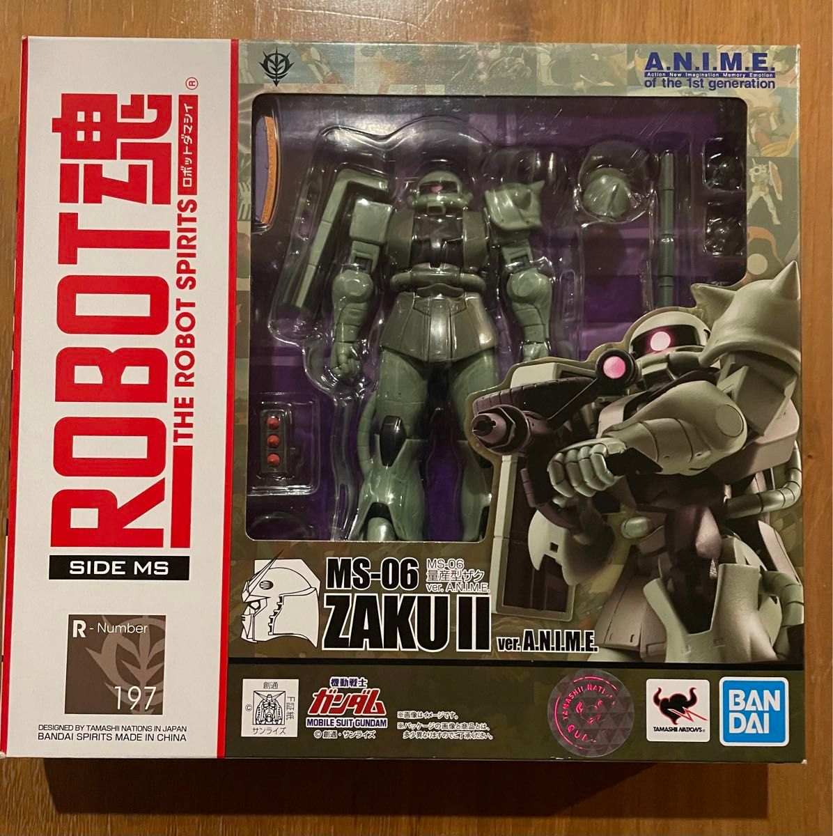 ROBOT魂 <SIDE MS> MS-06 量産型ザク ver A N I M E ロボット ROBOT魂 <SIDE MS> MS-06 量産型ザク ver A N I M E ロボット