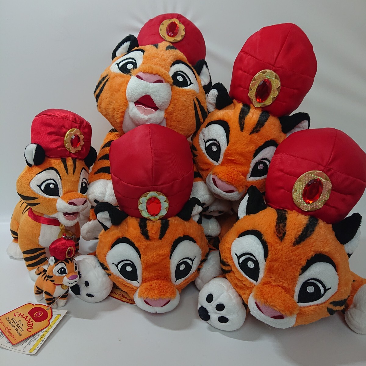 東京ディズニーリゾート チャンドゥ ぬいぐるみ6個まとめて 東京ディズニーリゾート チャンドゥ ぬいぐるみ6個まとめて