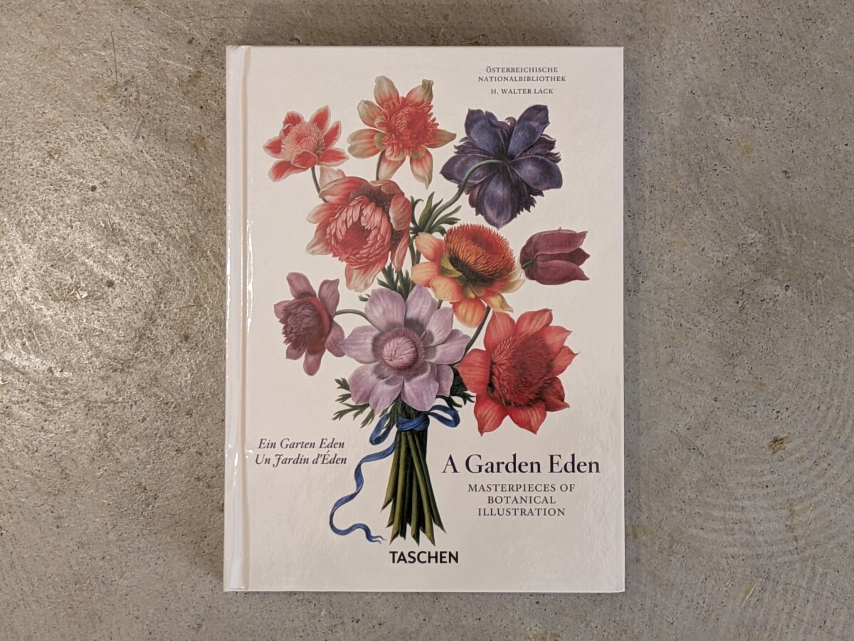 【洋書 新品】A Garden Eden : Masterpieces of Botanical Illustration / Taschen ボタニカルアート タッシェン バラ図譜 ルドゥーテ
