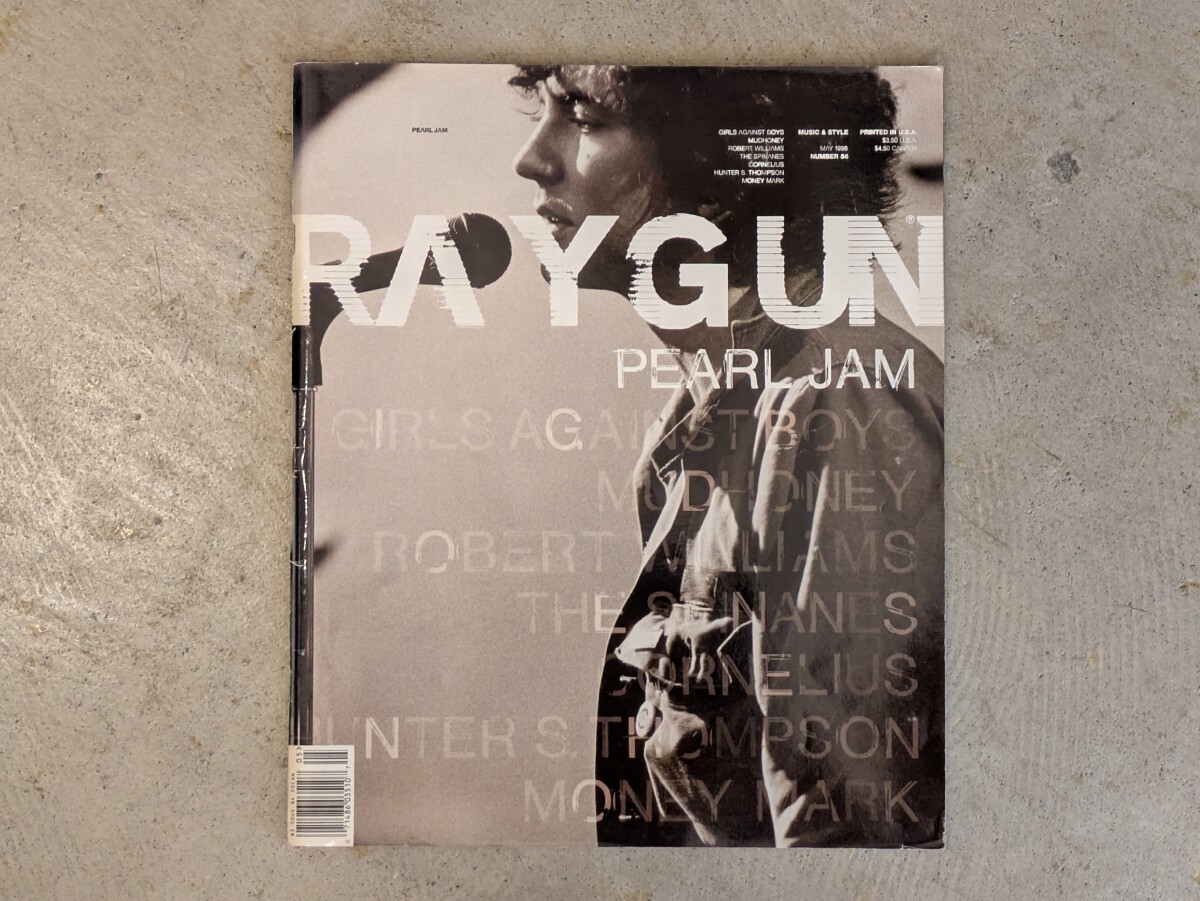 【洋書 古本】Ray Gun : May 1998 / レイガン 1998年5月号 / パール・ジャム