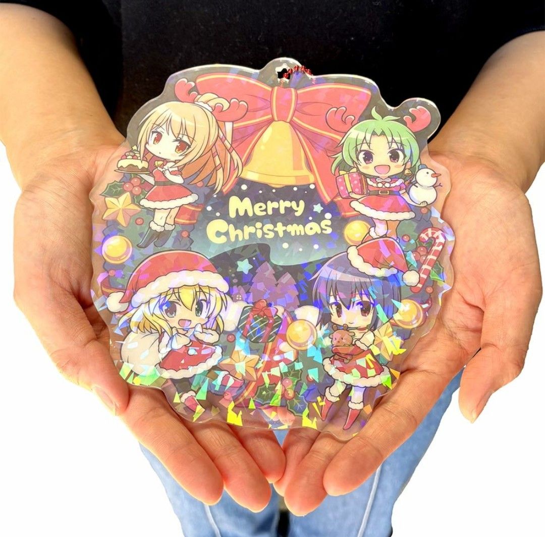 戦国乙女コラボ アクリルキーホルダー 未開封品】戦国乙女 かぎっ娘 クリスマスリース アクリル